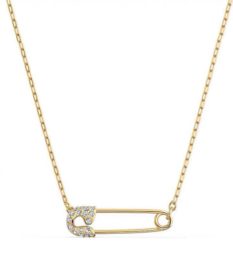 Safety Pin Necklace