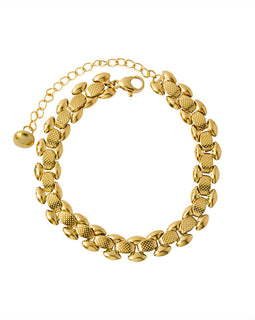 Angel Bracelet Plated with 18K Gold Color