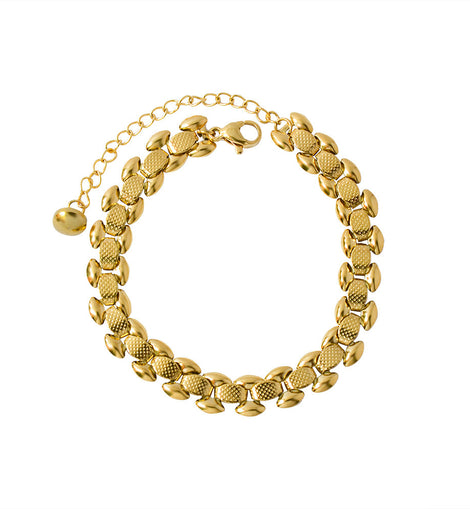 Angel Bracelet Plated with 18K Gold Color