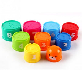 9Pcs/set building block Figures&Letters Cup