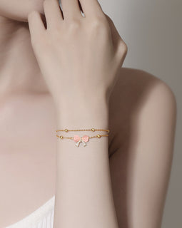 Rosett armband och halsband