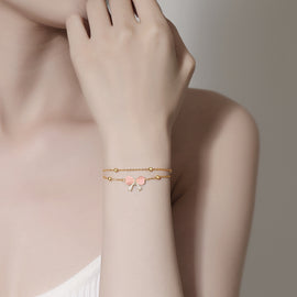 Rosett armband och halsband