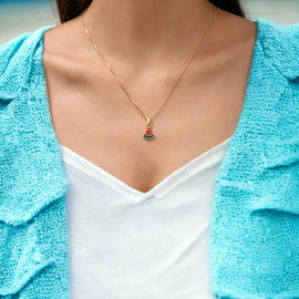 Watermelon Pendant Necklace