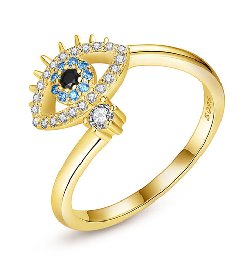 Evil Eye ring S925