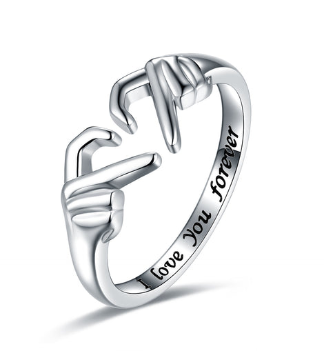 Heart Hand Ring