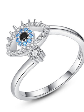 Evil Eye ring S925