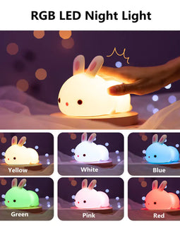 Lovely Bunny LED Night Lamp