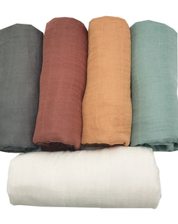 Bamboo Muslin Swaddle Blanket