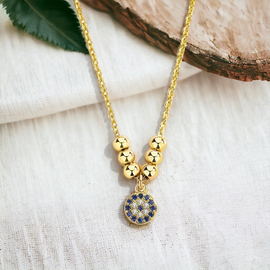 Evil eye necklace