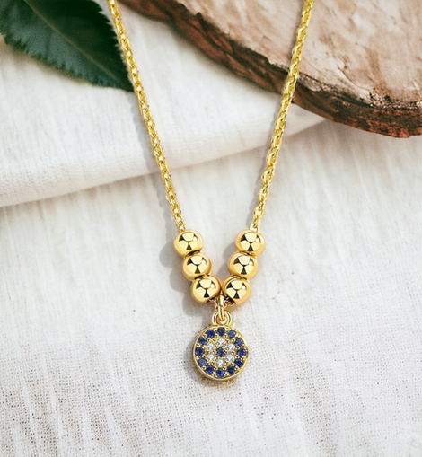 Evil eye necklace